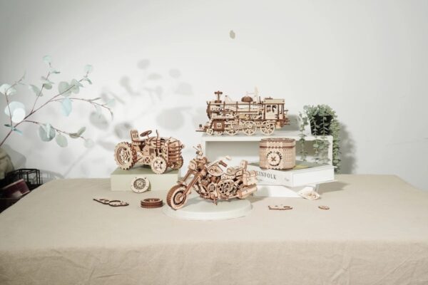 420 Piece Building Block Kit For DIY Wooden Models For Children - Image 2